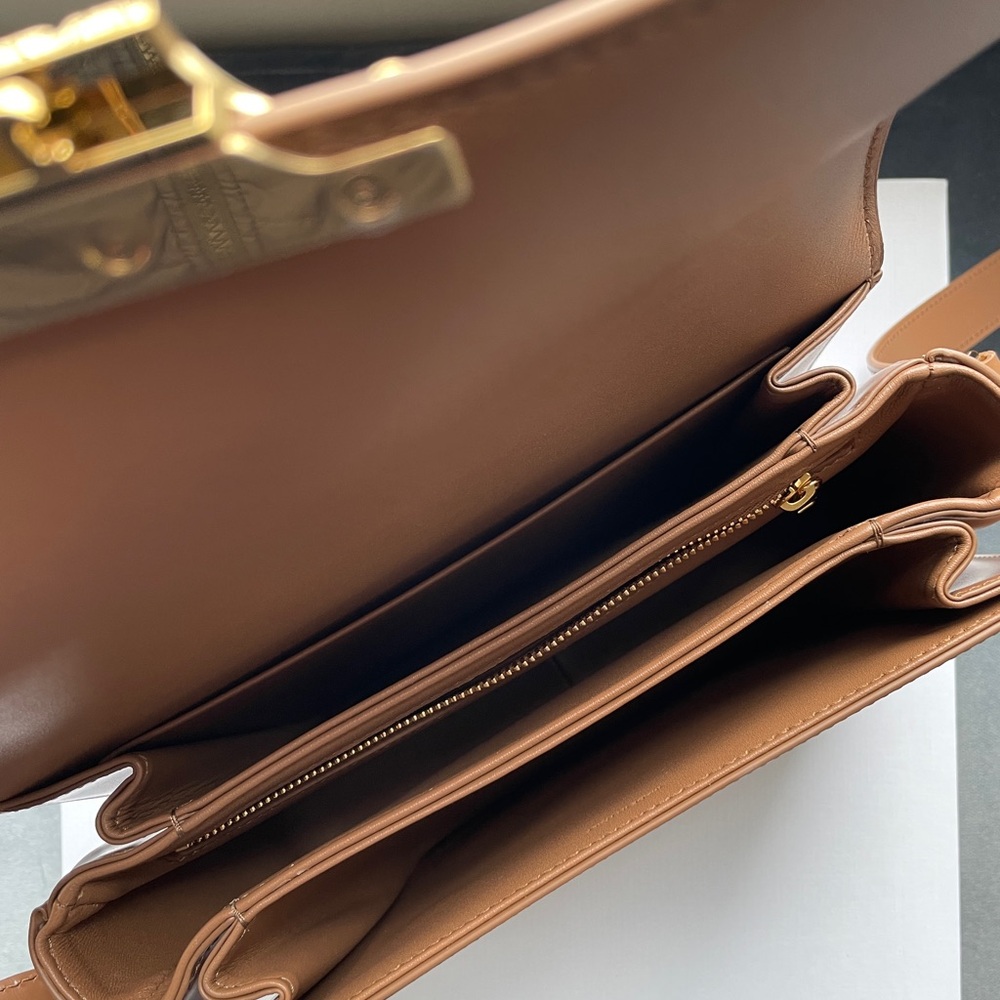 Celine Classique Triomphe Bag in Bronze - Picture 6 of 10